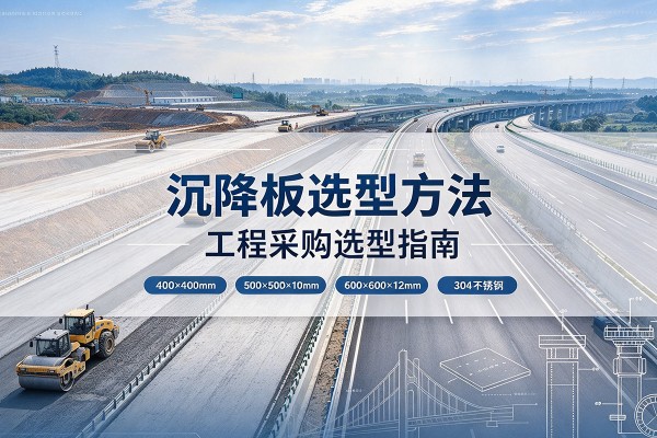 壤塘沉降板选择方法