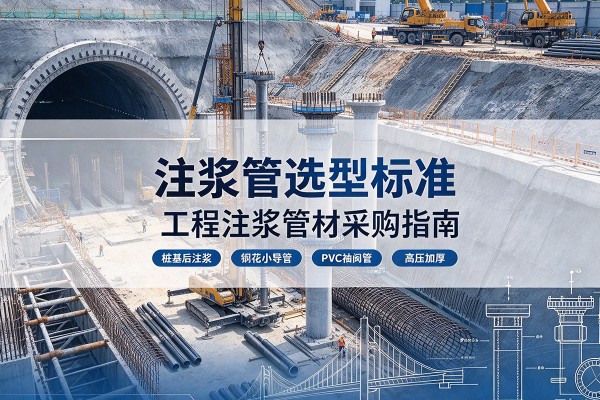 壤塘注浆管选型标准