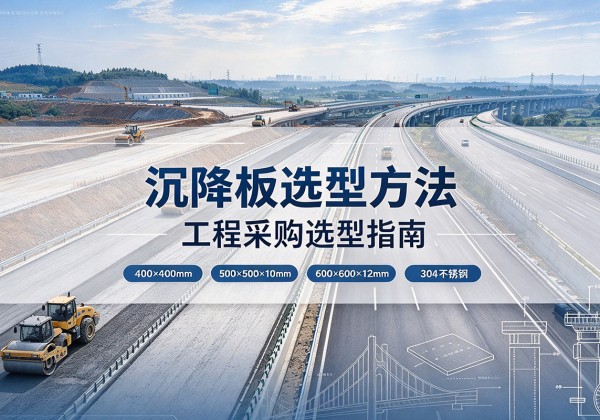 壤塘沉降板选择方法